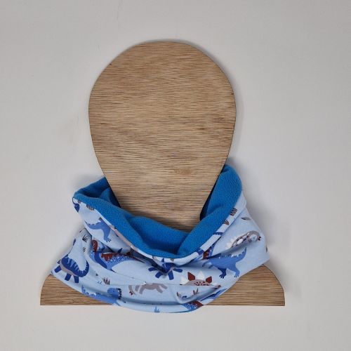 Blue Dinosaur Snood