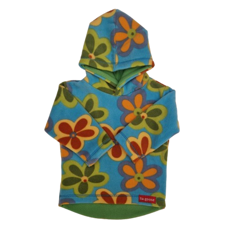 Blue Flower Fleece