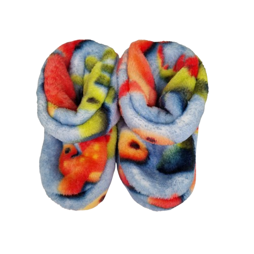 cuddle fleece baby booties