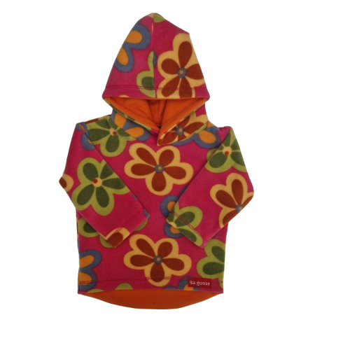 Pink flower Fleece