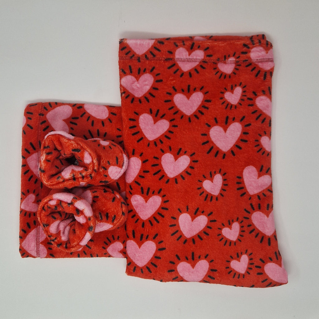 Pink Heart Baby Bundle