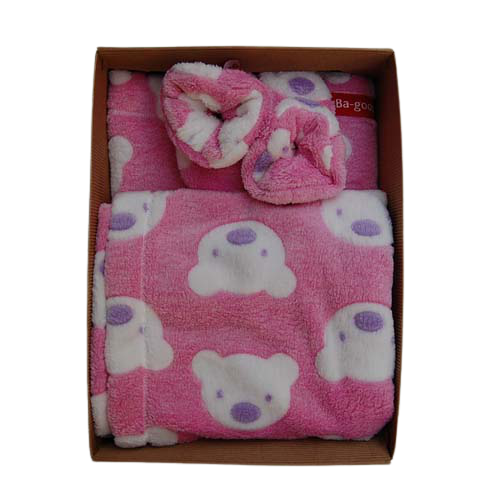 pink bear gift box