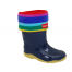 rainbow wellie sock