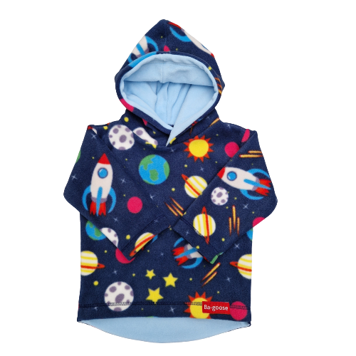 space and planet fleece
