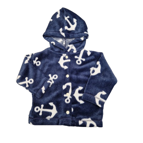 anchors fleece jacket with poppers